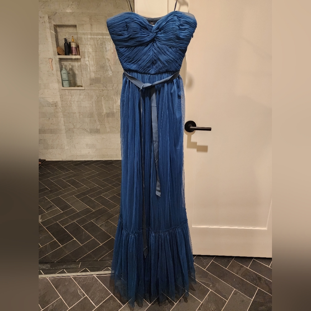 Va Et Vien Dress Midnight Blue from Anthropologie